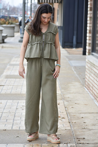 Morgan Wide Leg Lounge Pants