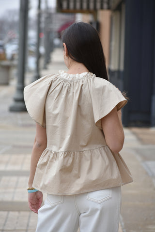 Mylah Peplum Top
