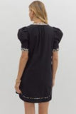 Nova Animal Pattern Mini Dress