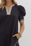 Nova Animal Pattern Mini Dress