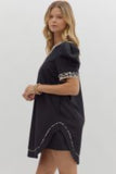 Nova Animal Pattern Mini Dress