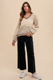 Oaklee Color Block Sweater
