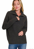 Oaklynn Half Zip Sweater