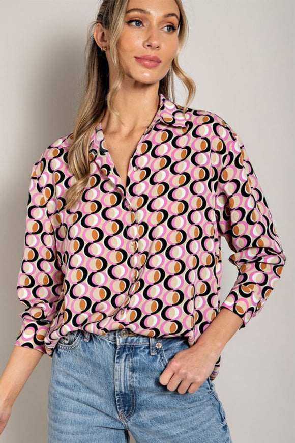 Retro Woven Top