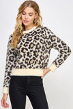 Rory Leopard Print Sweater