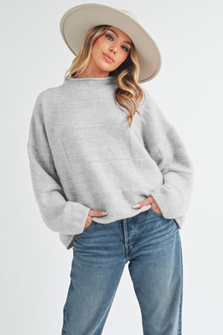 Ryleigh Patterned Pullover Sweater