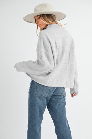 Ryleigh Patterned Pullover Sweater