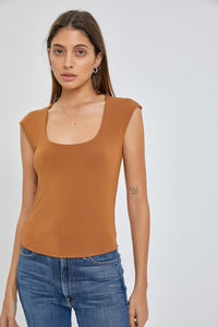 Siro Scoop Neck Top