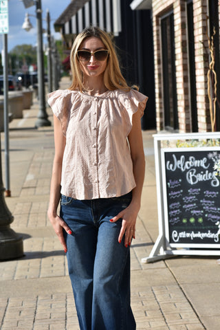 Sloane Embroidered Top