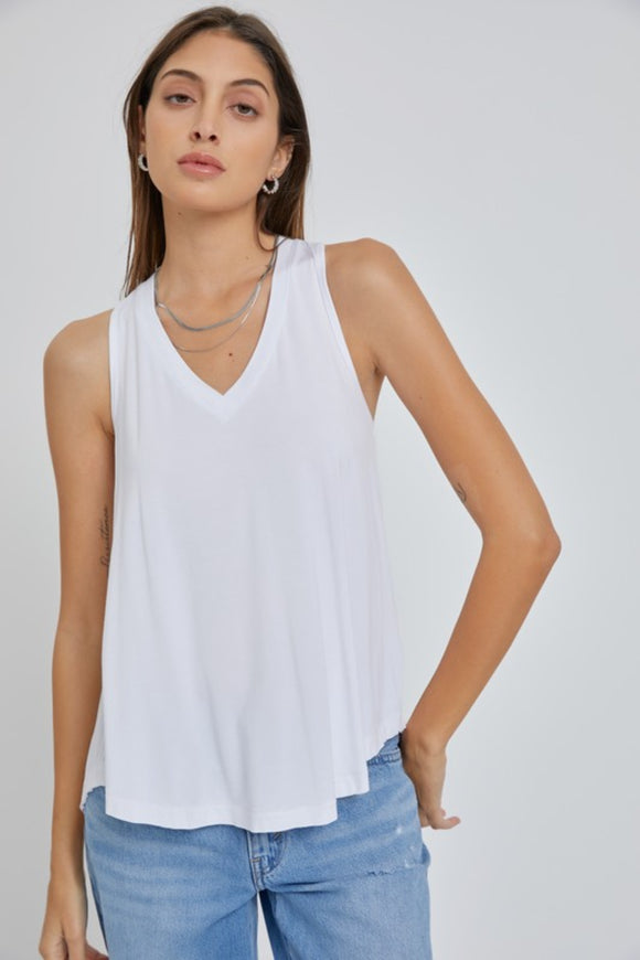 Soft Racerback Knit Tank