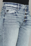 High rise straight leg jeans