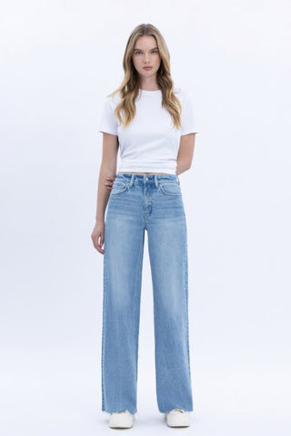 Trevor High Rise Wide Leg Jean - urbanity online and boutique