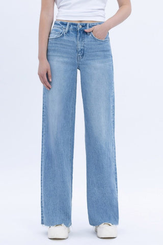 Trevor High Rise Wide Leg Jean - urbanity online and boutique