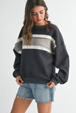 Winnie Front Striped Sweater
