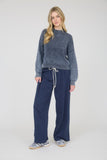 Zuri Washed Pullover Sweater