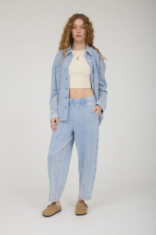 Bella Acid Wash Joggers