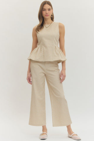 Lydia Gingham Pants