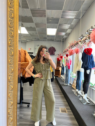 Morgan Wide Leg Lounge Pants