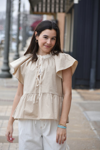 Mylah Peplum Top
