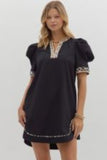 Nova Animal Pattern Mini Dress