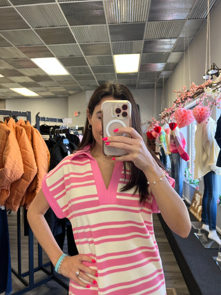 Zelda Striped Dress - urbanity online and boutique