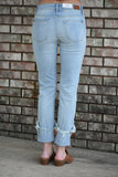 Zoey Cuffed Jeans Light Blue