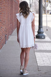 Aria Eyelet Lace Dress