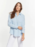 Barbados Button Down Top