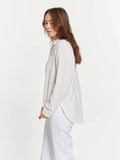 Barbados Button Down Top