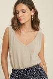 Basic V-Neck Tank