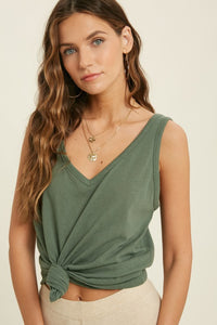 Basic V-Neck Tank
