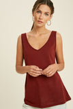 Basic V-Neck Tank