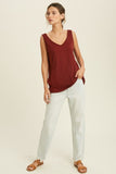 Basic V-Neck Tank