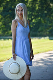 Bella Polka Dot Blue Dress