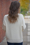Brianna Color Block Turtle Neck Sweater