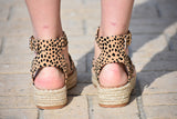 Cheetah Espadrille Sandals