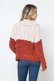 Chenille Cowl Neck Sweater