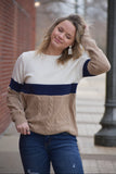 Chicago Color Block Sweater