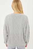 Chunky V-Neck Sweater