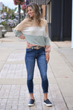 Carrie Knit Color Block Top