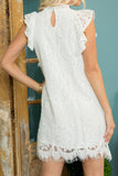 Emmerson Ivory Lace Dress