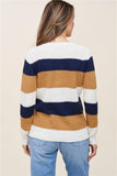 Fall Fair Color Block Sweater