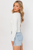 Fuzzy Heart Sweater