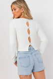 Fuzzy Heart Sweater