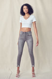 Gemma High Rise Ankle Skinny Jean