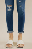 Gemma Mid Rise Ankle Skinny Jeans