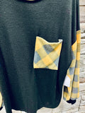 Hacci Plaid Sweater