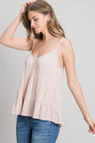 Hannah Tiered Babydoll Tank