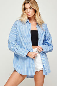 Hayden Striped Button Down Shirt