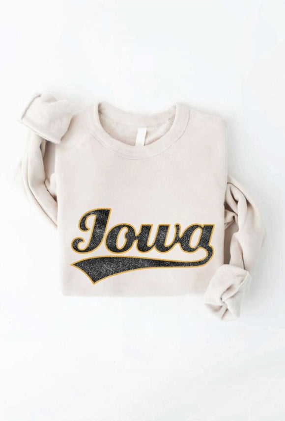 Iowa Vintage Fleece Pullover Sweatshirt